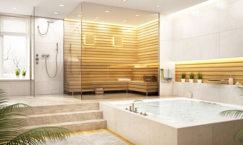 Spa-inspired Bathroom Features